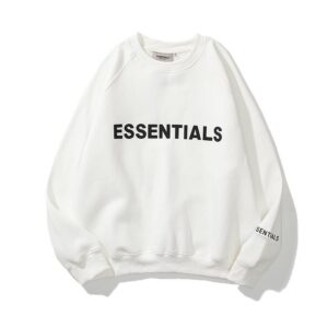 Essentials ホワイトスウェットシャツ