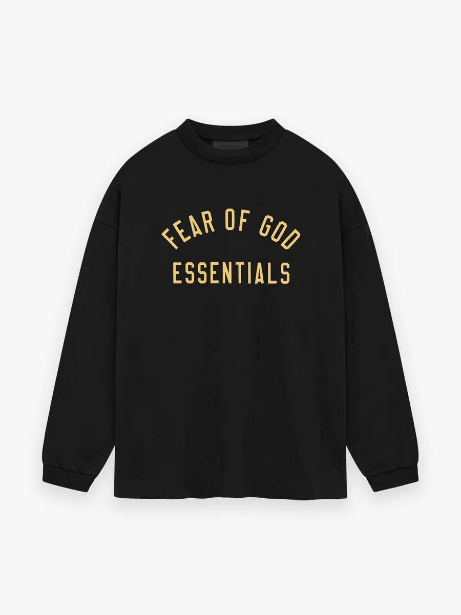 Fear Of God Essentials イエローロゴ スウェットシャツ Fear Of God Essentials イエローロゴ スウェットシャツ